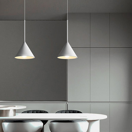 Retro Three-Colour Hanging Chandelier / Monochrome Warm Light / Style A Pink