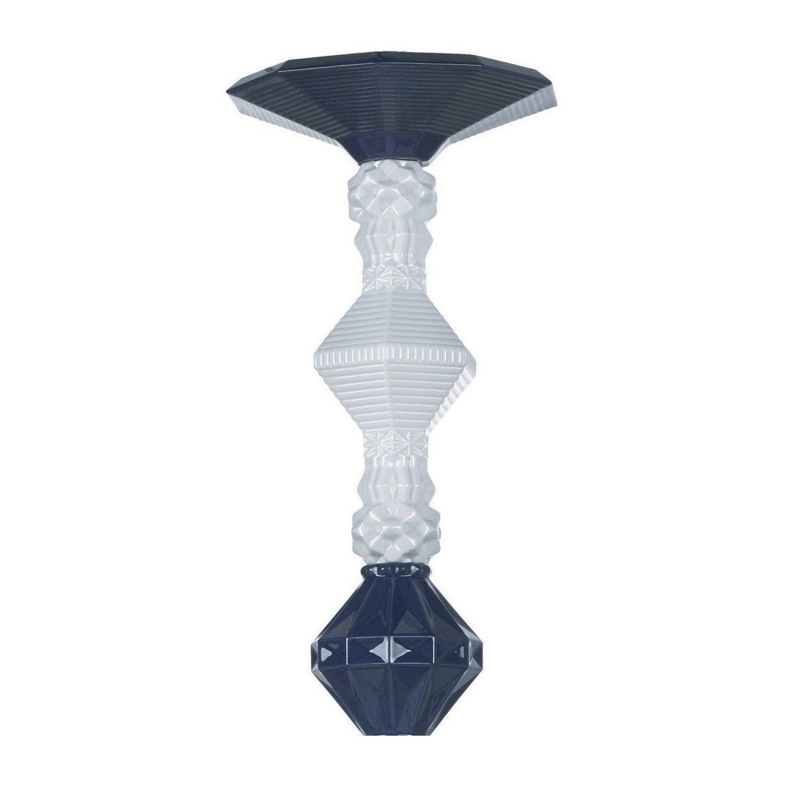 12-Light Engraved Porcelain Chandelier