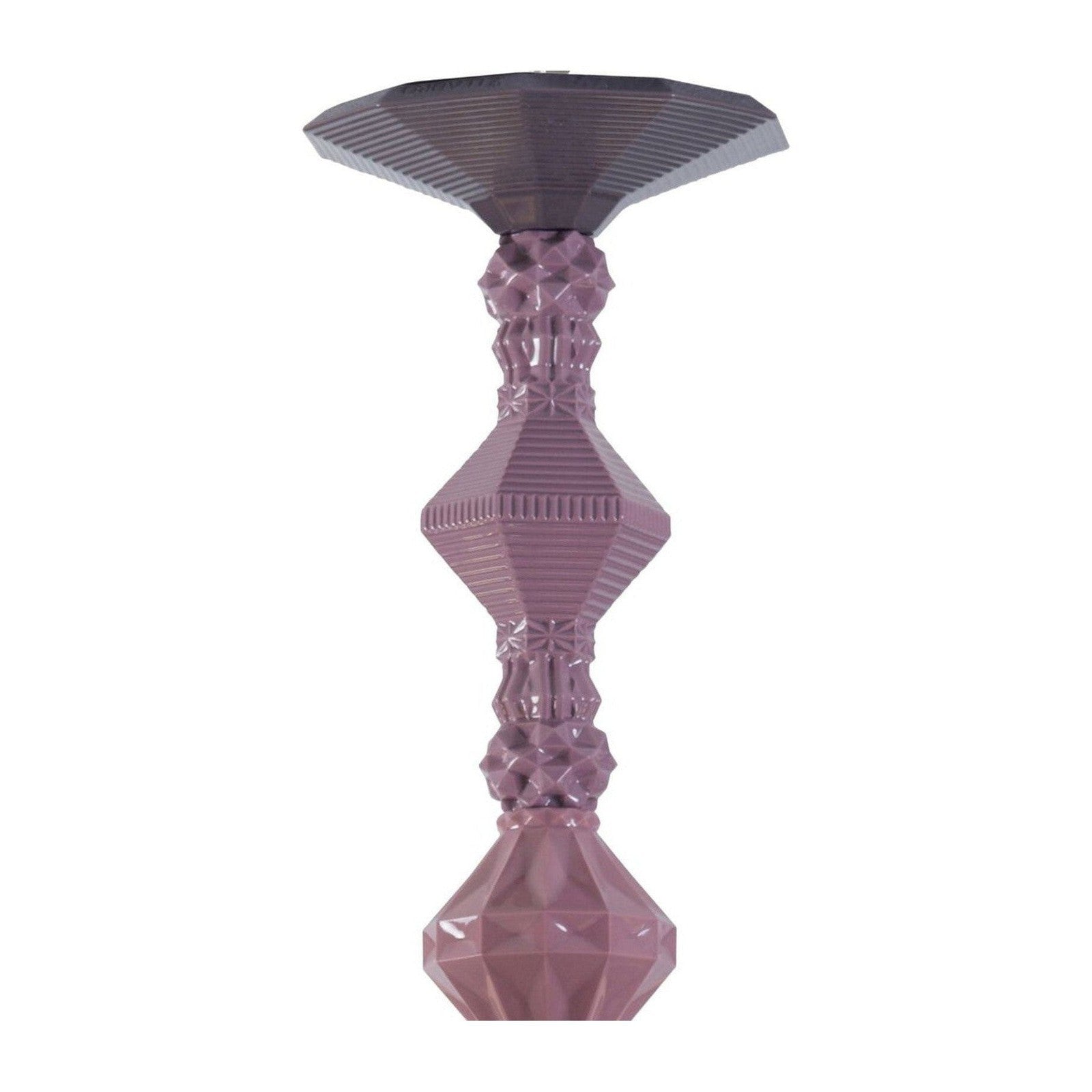 12-Light Engraved Porcelain Chandelier