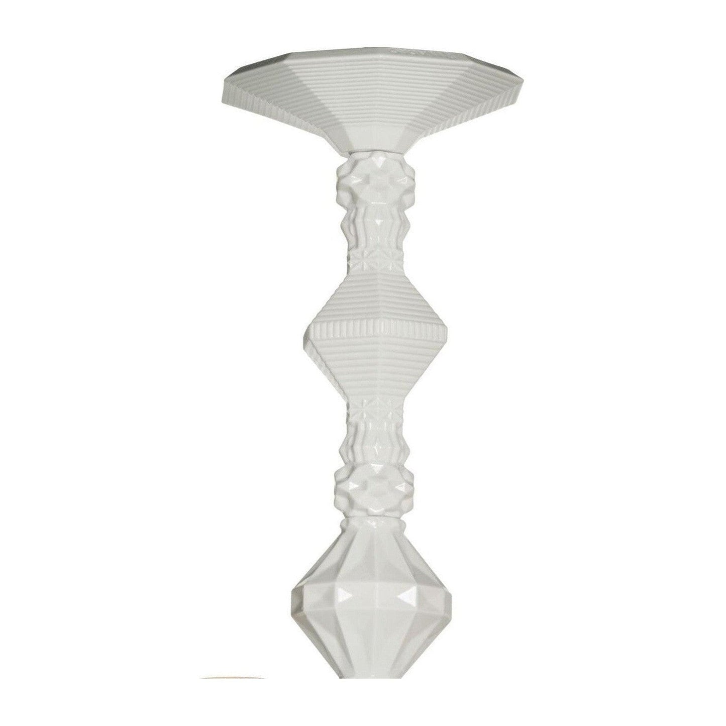 12-Light Engraved Porcelain Chandelier