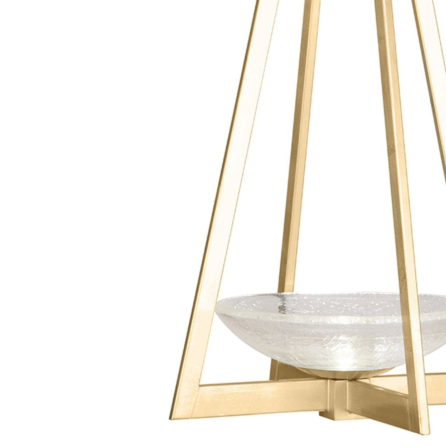 17.5-Inch Hand-Blown Glass Square Pendant Light