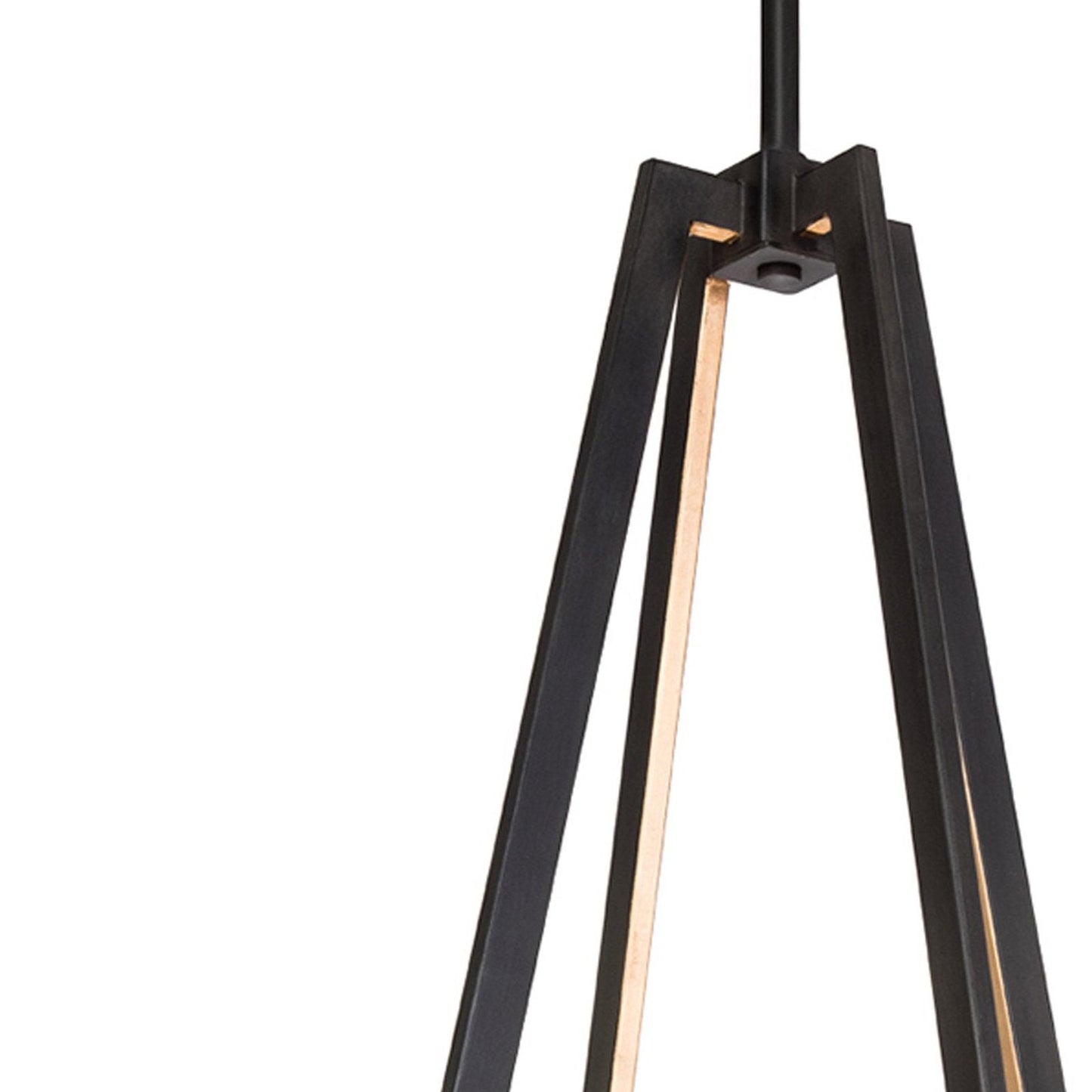 17.5-Inch Hand-Blown Glass Square Pendant Light